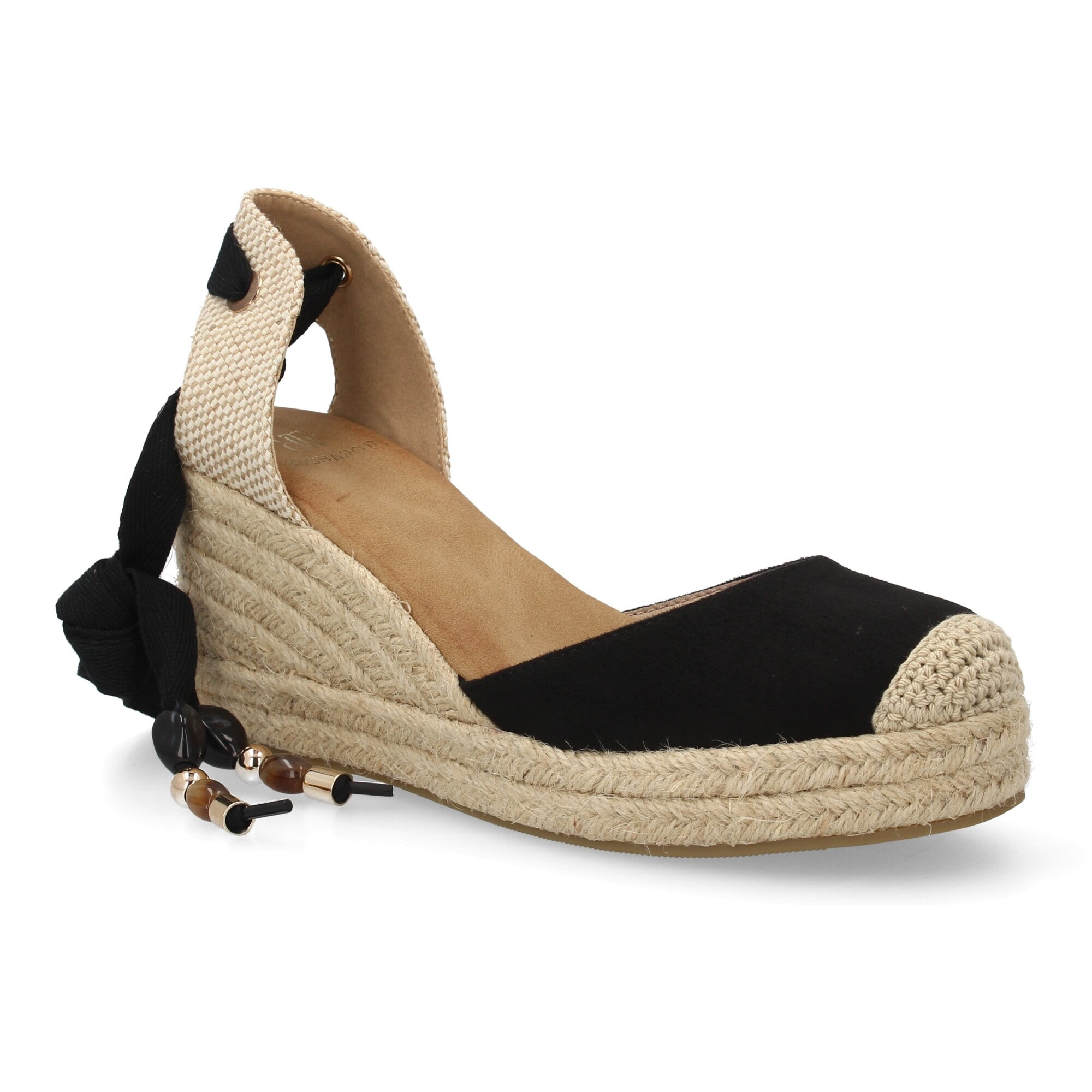Sandalia valenciana cuña yute para mujer