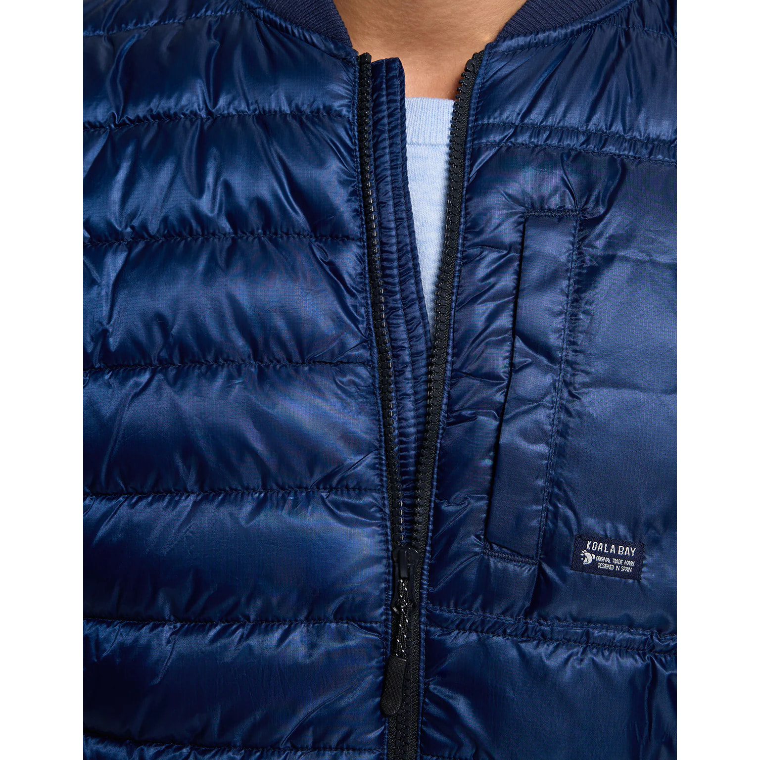 Chaleco Acolchado Azul Marino - Dinao