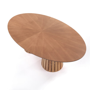 ORESTELUCHETTA Tavolo ovale MALTA WOOD