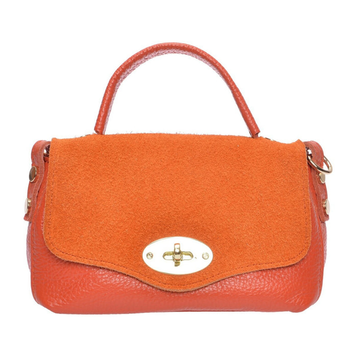 Borsa a mano Anna Luchini Arancio
