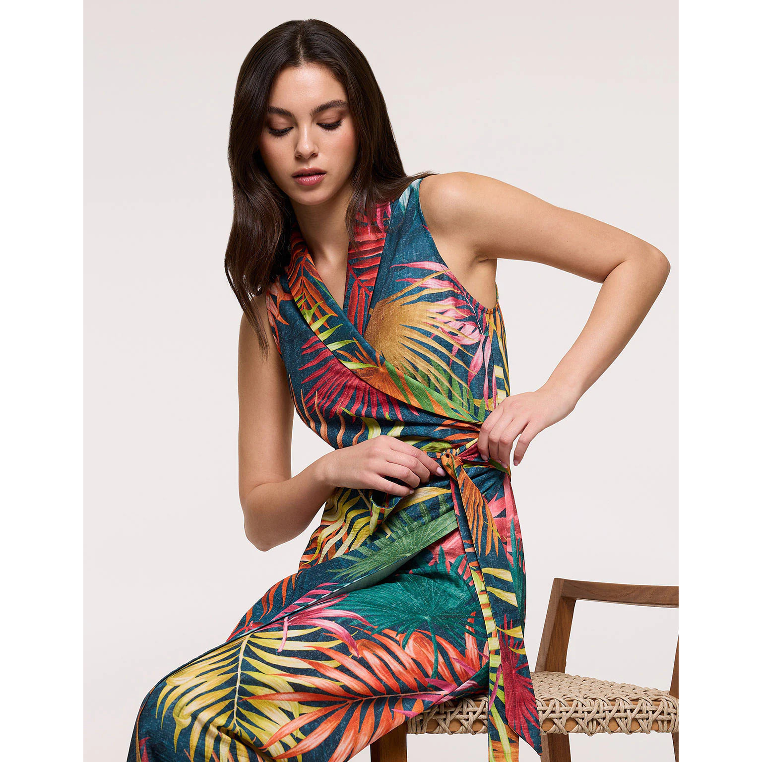 Vestido Largo Multicolor - Arleris