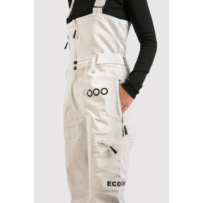 Pantalones ECOExplorer Pants Women marca ECOON - Blanco