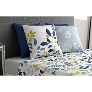 Parure De Drap 3pcs avec Drap Housse 90x190cm 100% Coton 57fils-chloÉ