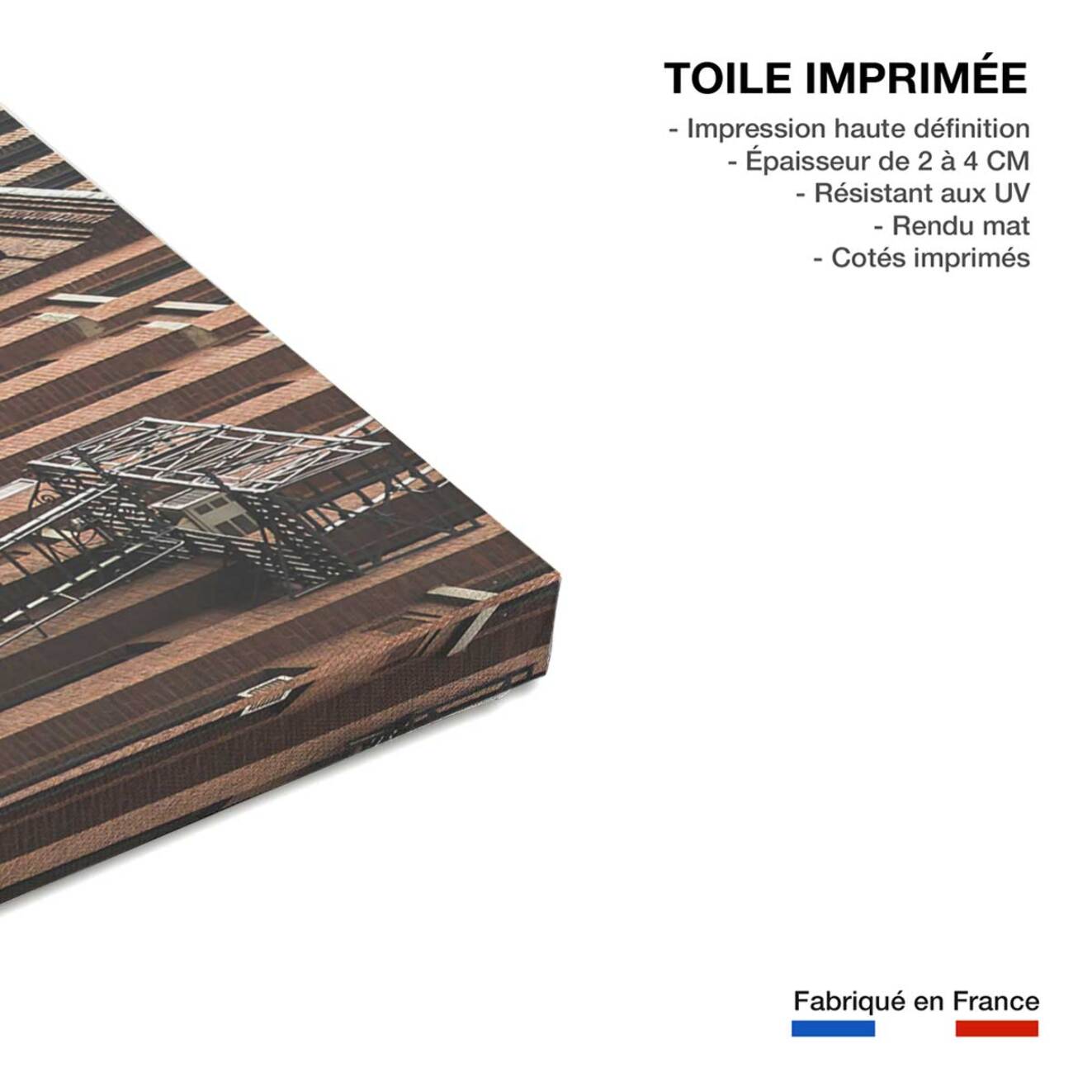 Tableau new york nyc manhattan bridge  Toile imprimée