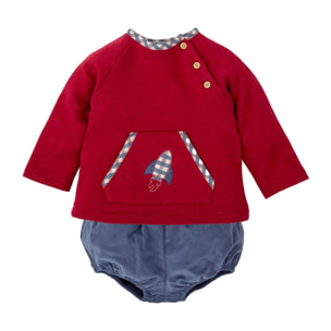 Conjunto Felpa Bebe Niño Alameda