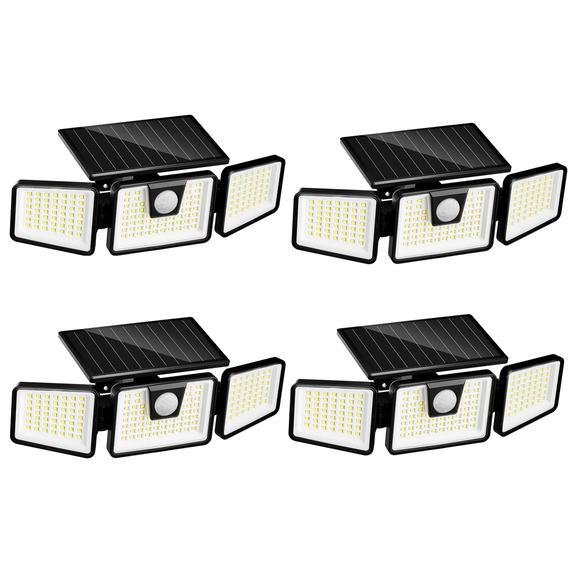 4 Projecteurs solaires sensor FALCON 800LM
