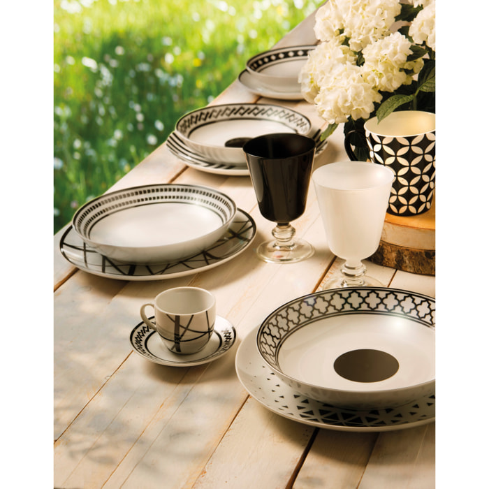 Set de 6 verres à vin Excelsa – Noble Wine, Verre Noir 28 cl