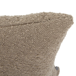 Coussin déco Solfia café 45x45cm