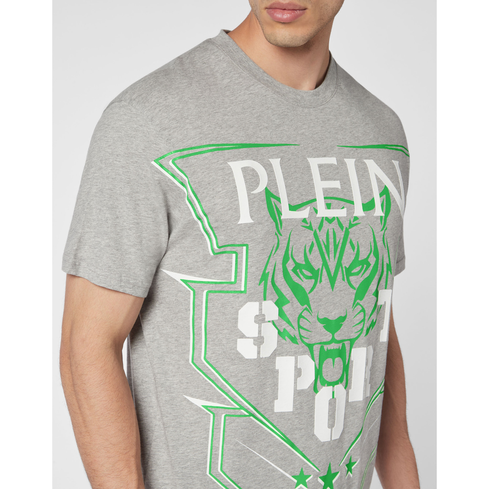 PLEIN SPORT T-Shirt Round Neck TIGER