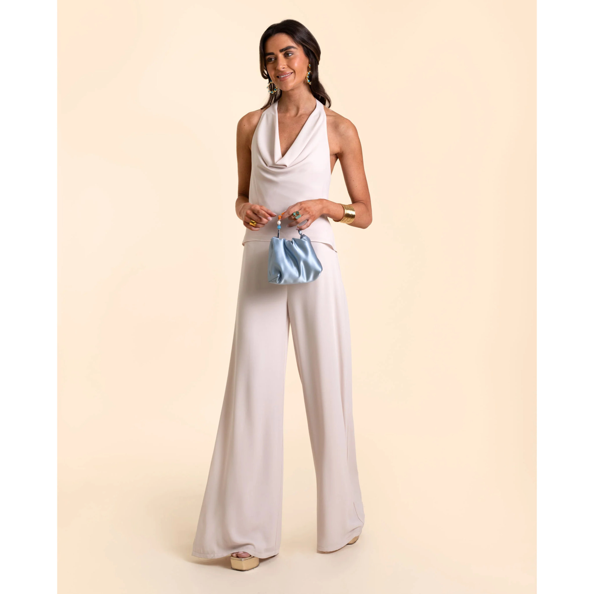 Pantalón de mujer ancho elegante