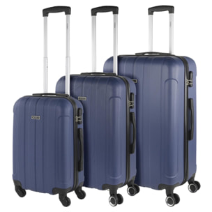 Maleta Itaca Havel Set De 3 Unidades Azul Vaquero