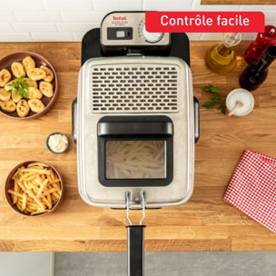 Friteuse semi-professionnelle TEFAL FR804110 oleoclean pro
