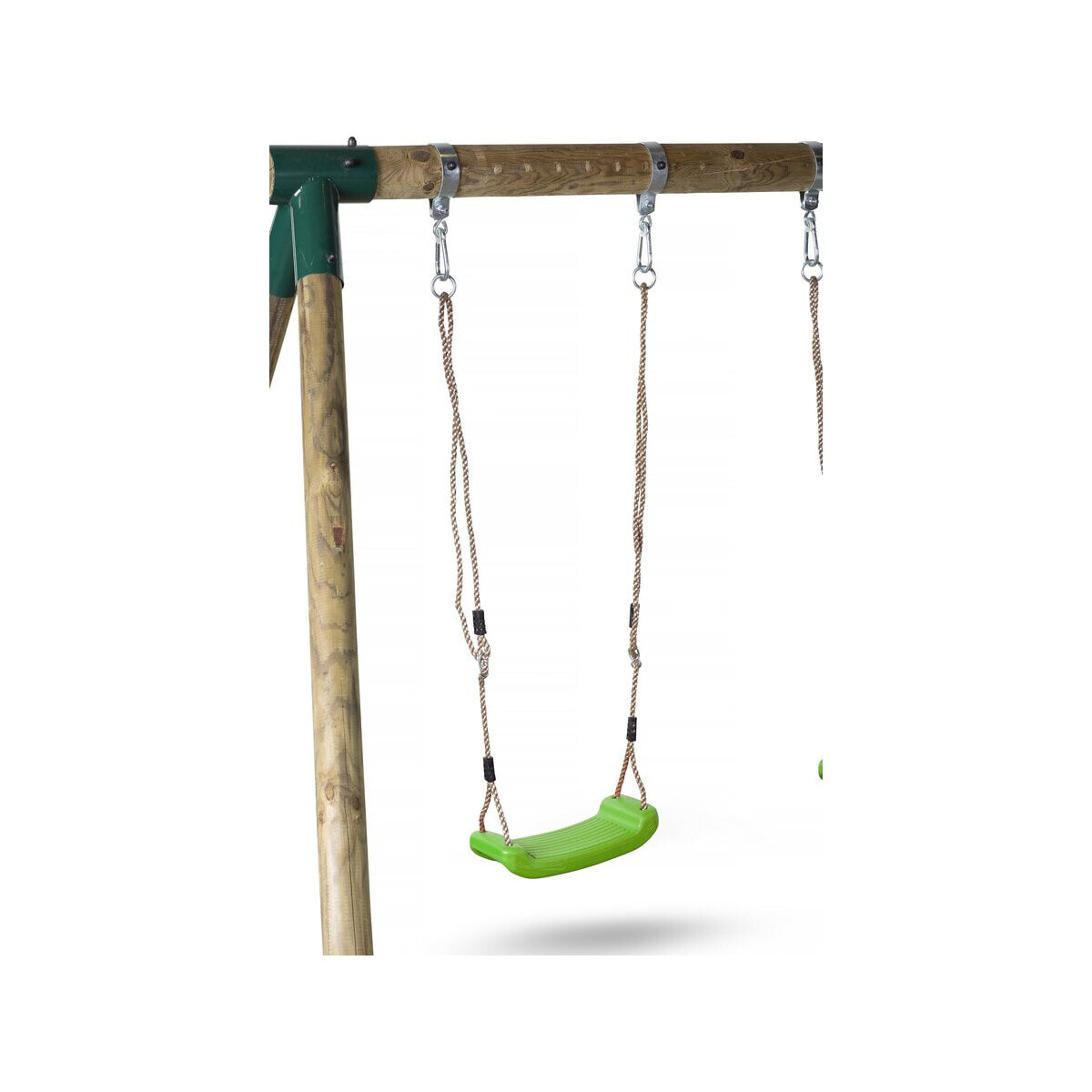 Portique bois "Eden" - Avec 2 balançoires.