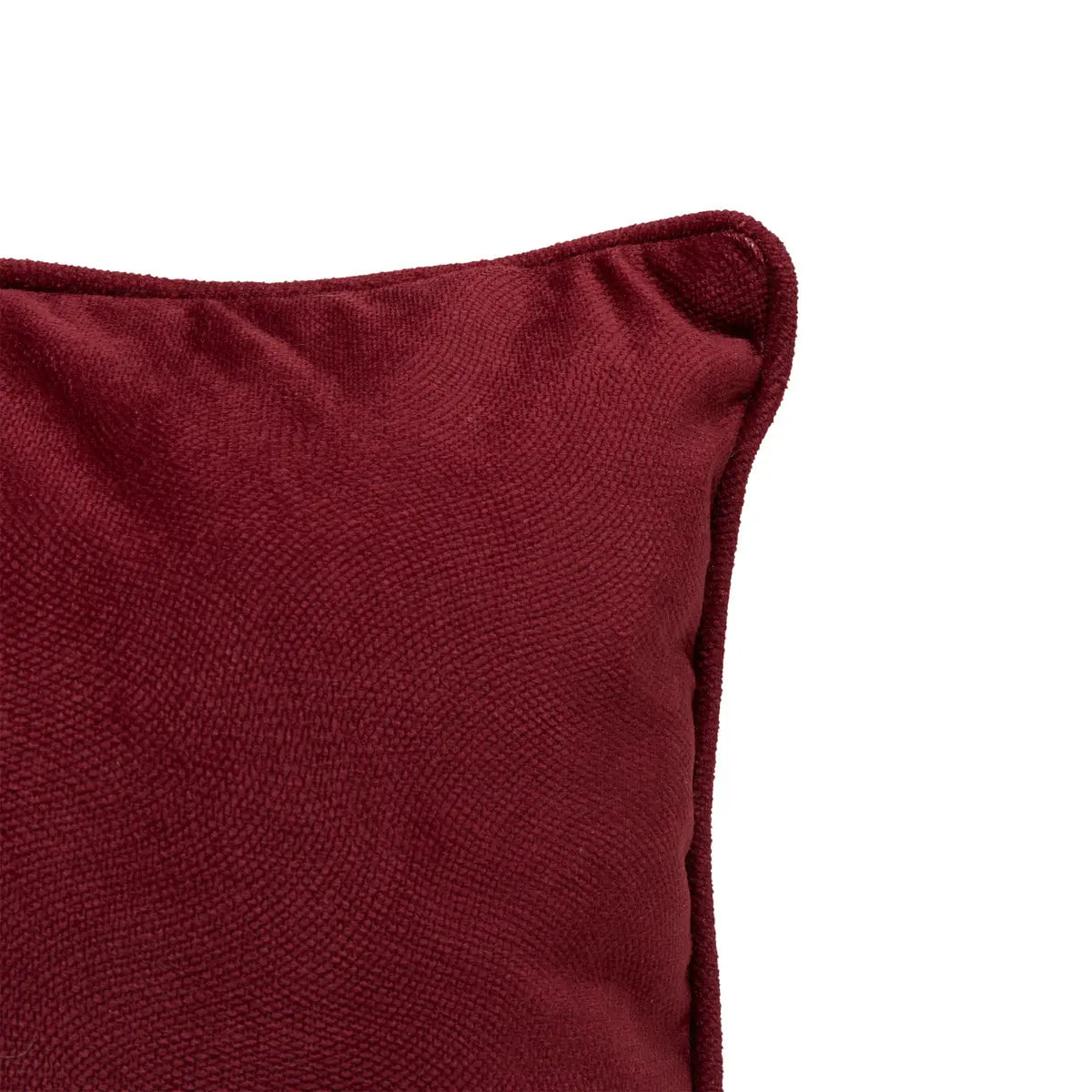 Coussin Lilou rouge grenat 50x30cm
