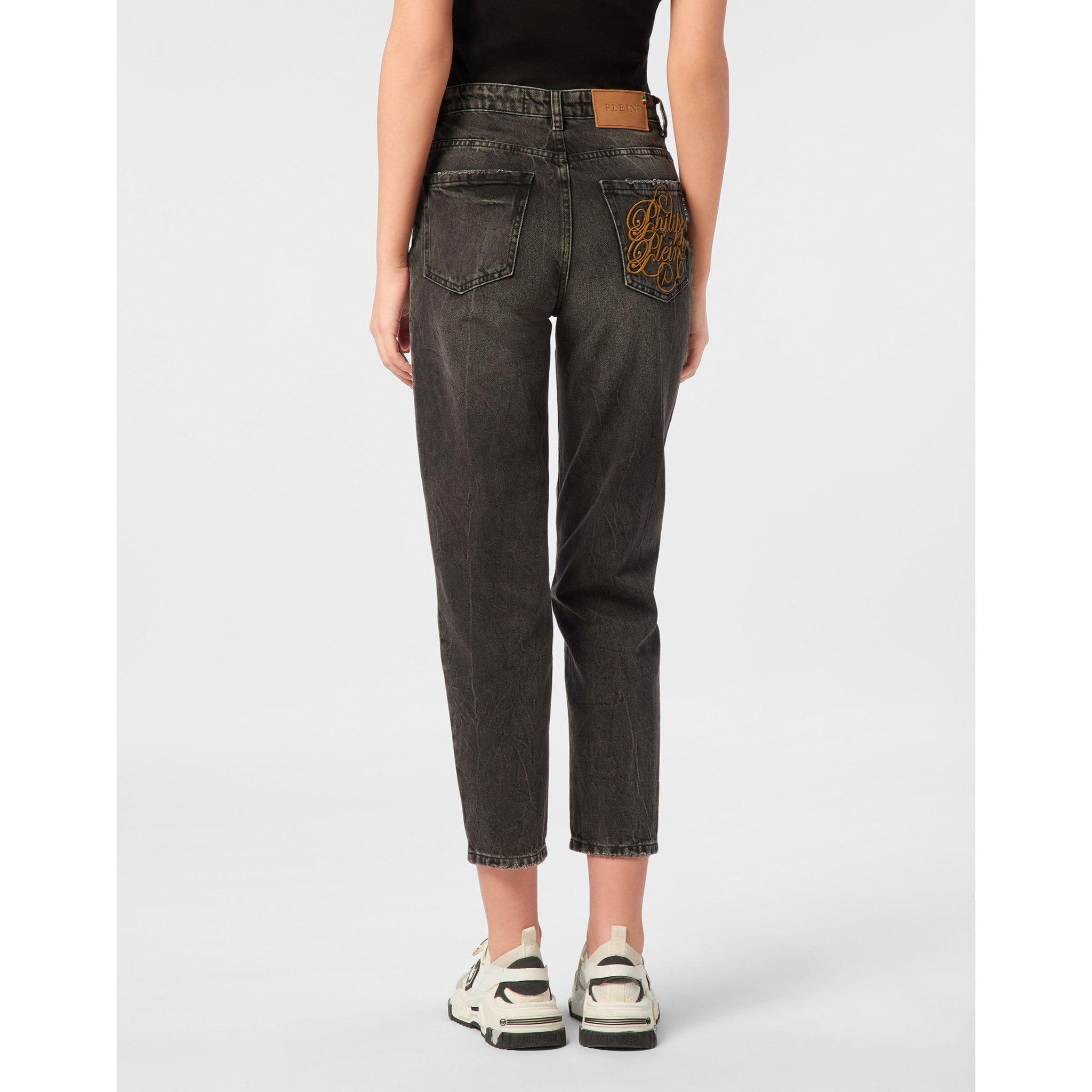 PHILIPP PLEIN Mom Fit LOGO