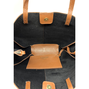 Borsa a Mano Shopper a Spalla da Donna in Pelle Dollaro