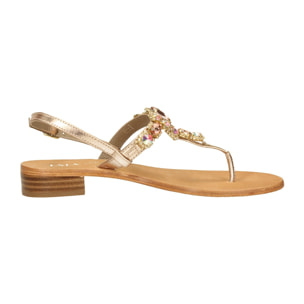 Sandali Donna Tata Italia Dorato