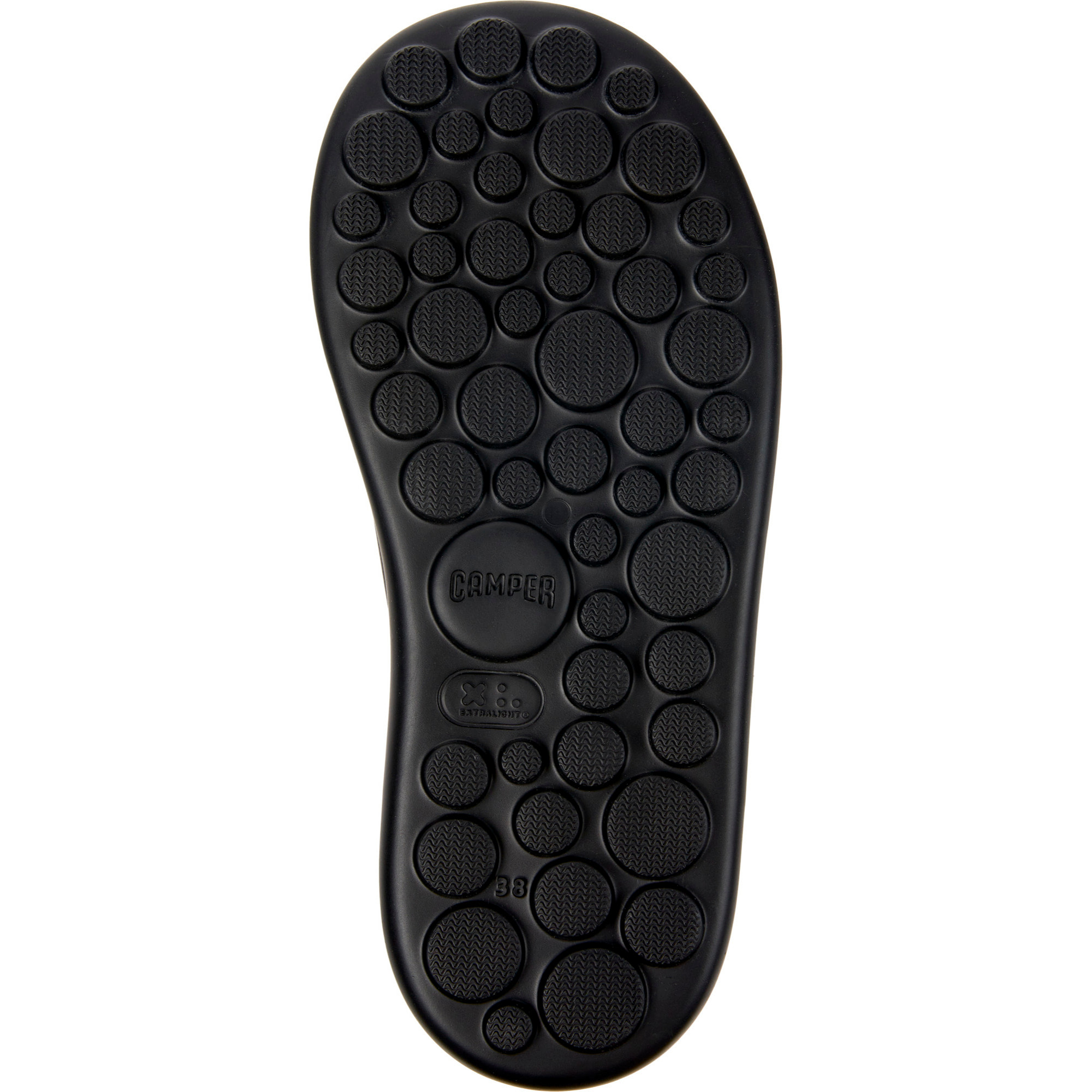 Sandalias - CAMPER Pelotas Flota - Negro - Cuero liso