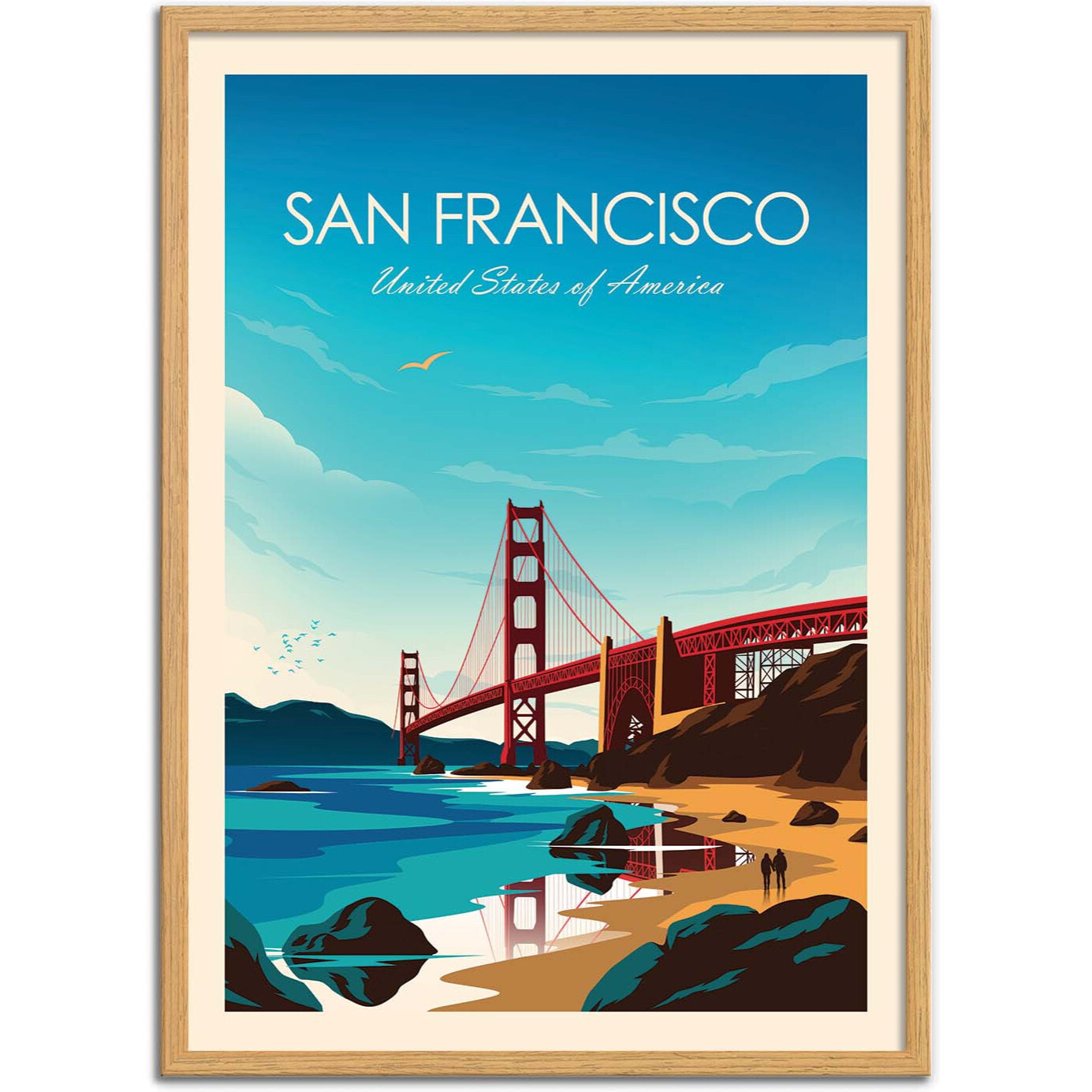 Affiche - San Francisco - Studio Inception