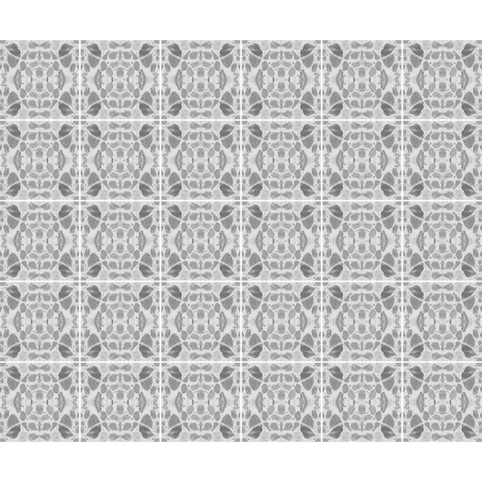 Stickers muraux - Sticker Mural Carrelage adhésif Cuisine Salle de Bain - 30 STICKERS CARRELAGES TERRAZZO MANDAS