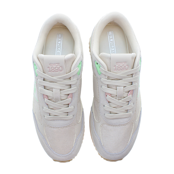 U.S. Polo Assn. - Sneakers SACHA006W/5MS1 in sintetico per donna