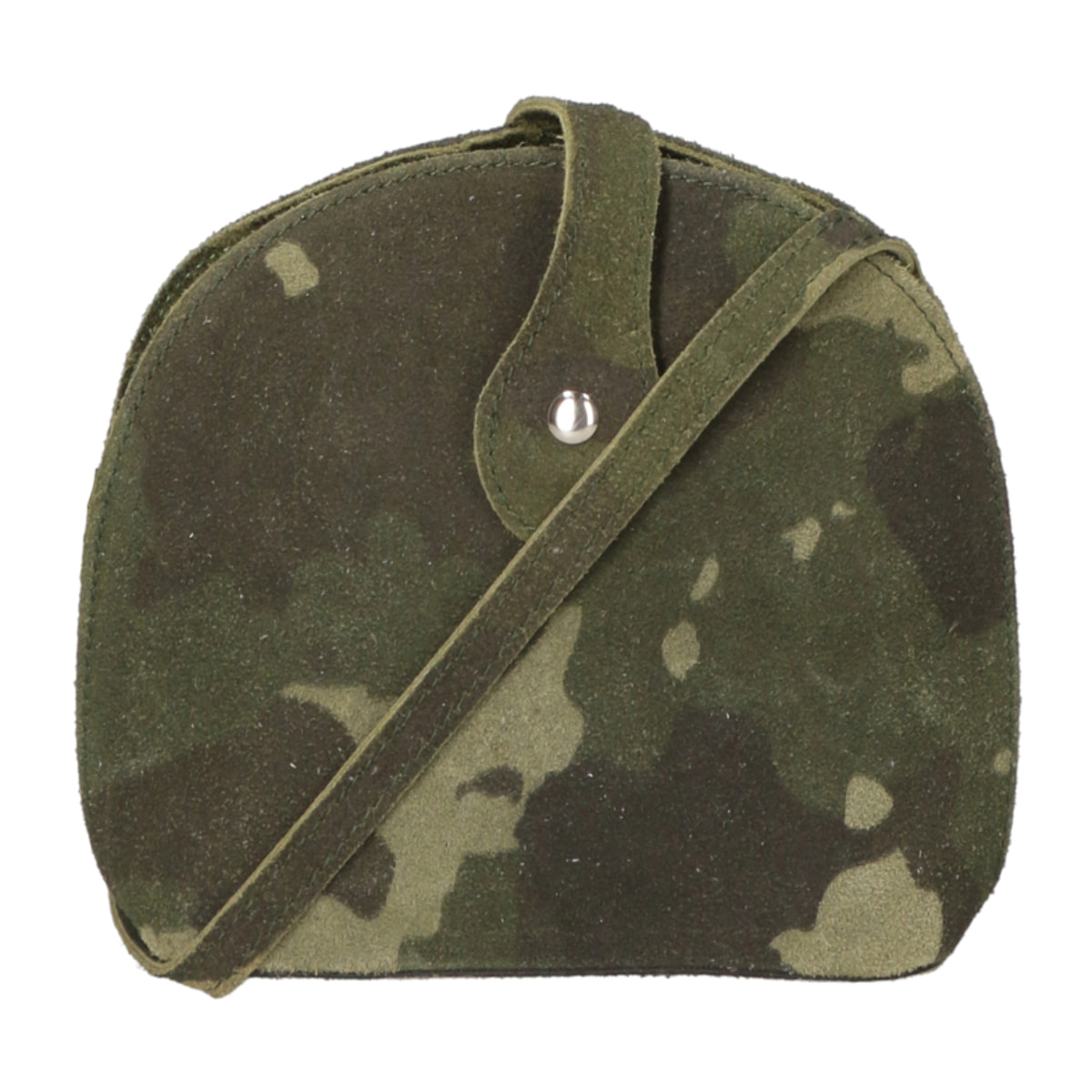 Borsa a tracolla da donna In Vera pelle Made in Italy 20x19x7 cm