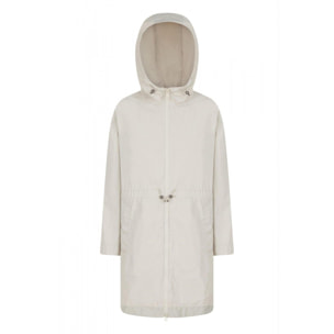 Chubasquero > Cortavientos Mujer de la marca GEOX  modelo W BULMYA LONG PARKA BLANCO