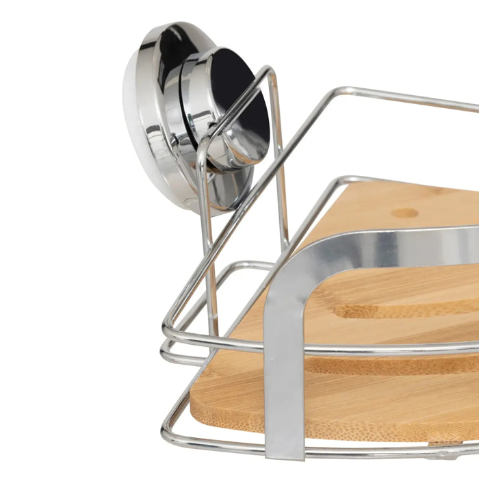 Etagère d angle Venterra bambou