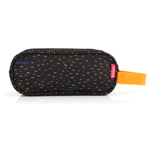 Estuche triple Gabol VIRTUAL negro y resistente al agua