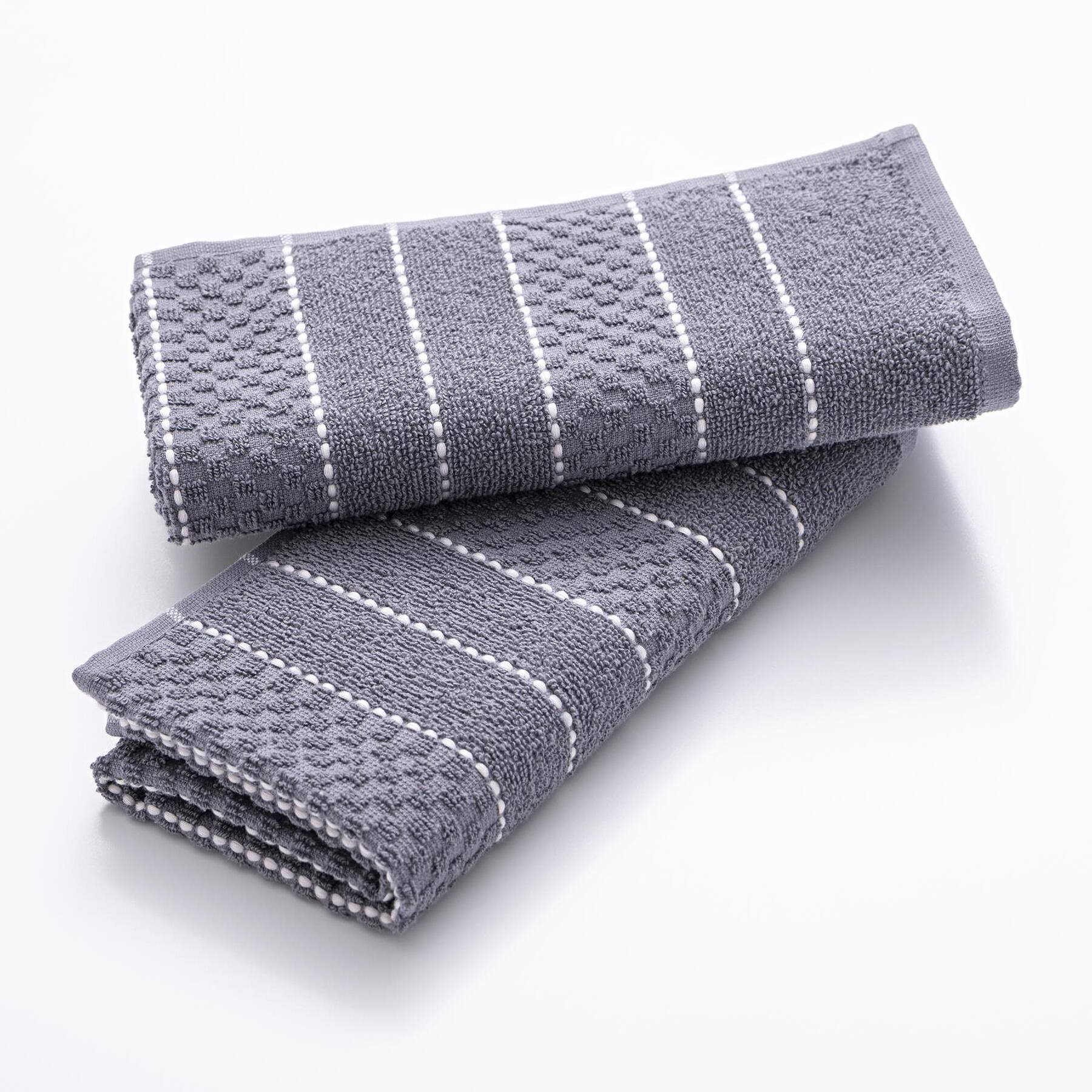 Juego de 2 trapos cocina 50x50 cm 100% algodón