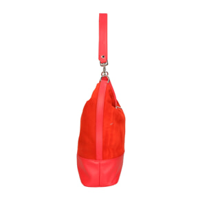 Borsa a spalla da donna - Modello Graziana - Vera pelle - 33.0 x 35.0 x 11.0 cm