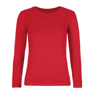 PIGIAMA DONNA flanella invernale scozzese rosso maglia rossa