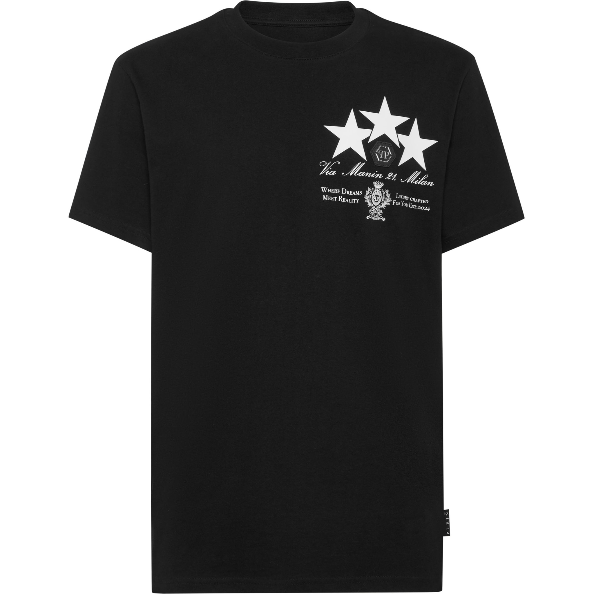 PHILIPP PLEIN T-shirt girocollo a maniche corte STARS