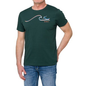Camiseta TAMAHEE 100% algodón verde
