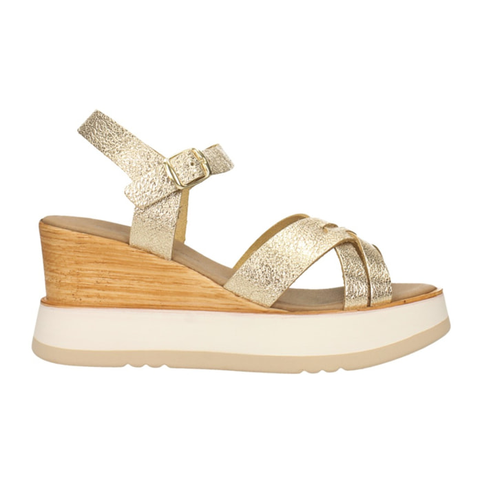 Sandali Donna Tata Italia Dorato