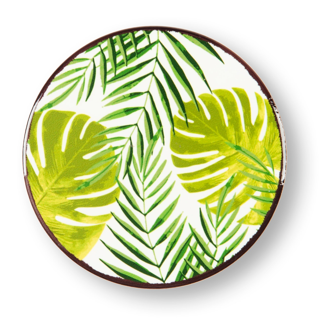 Set de 6 assiettes apéritif en porcelaine Excelsa – Foliage, Multicolore