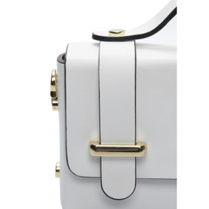 Borsa a mano Anna Luchini Bianco