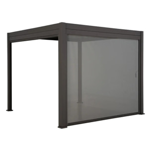 Store pour pergola bioclimatique EVORA Graphite