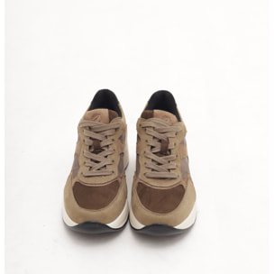 SNEAKERS ALTA CAMEL