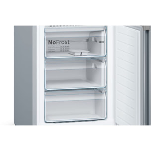 Réfrigérateur combiné BOSCH KGN36VLED Série 4 VitaFresh