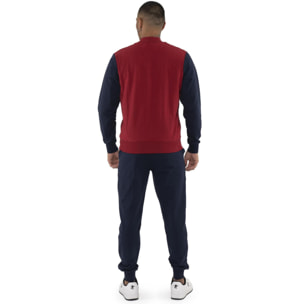 Tuta da uomo invernale con zip e colletto "Varsity"