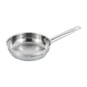 Poêle inox 20x5cm induction