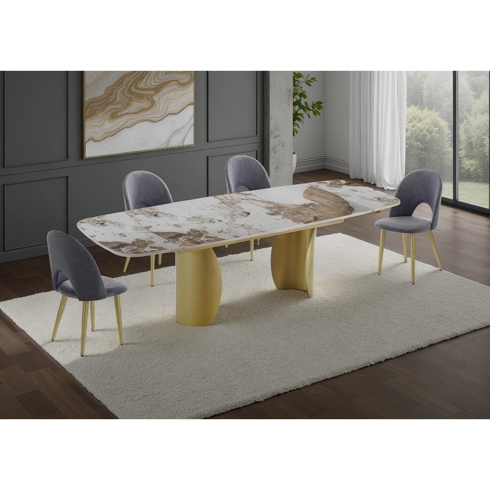 Tomasucci Table extensible GRIFFE 1