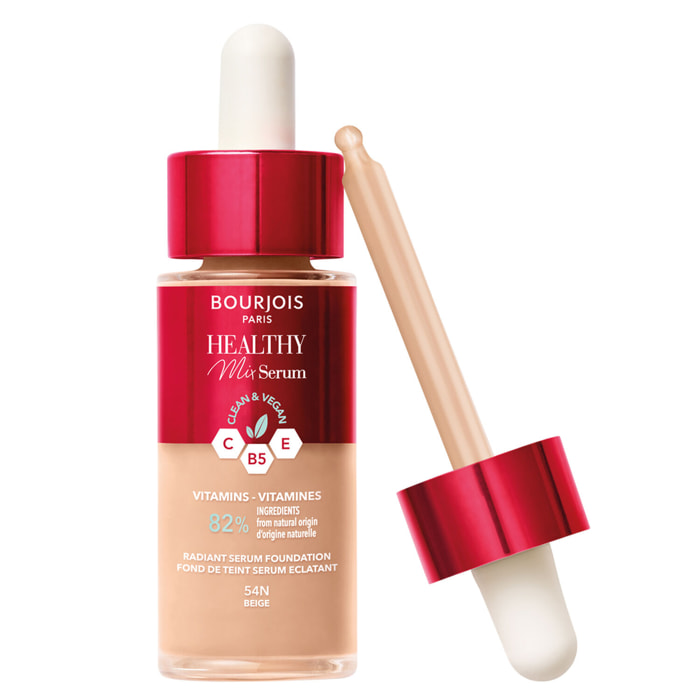 Healthy Mix Clean - Sérum Clean et Vegan - Fond de Teint 30 ml