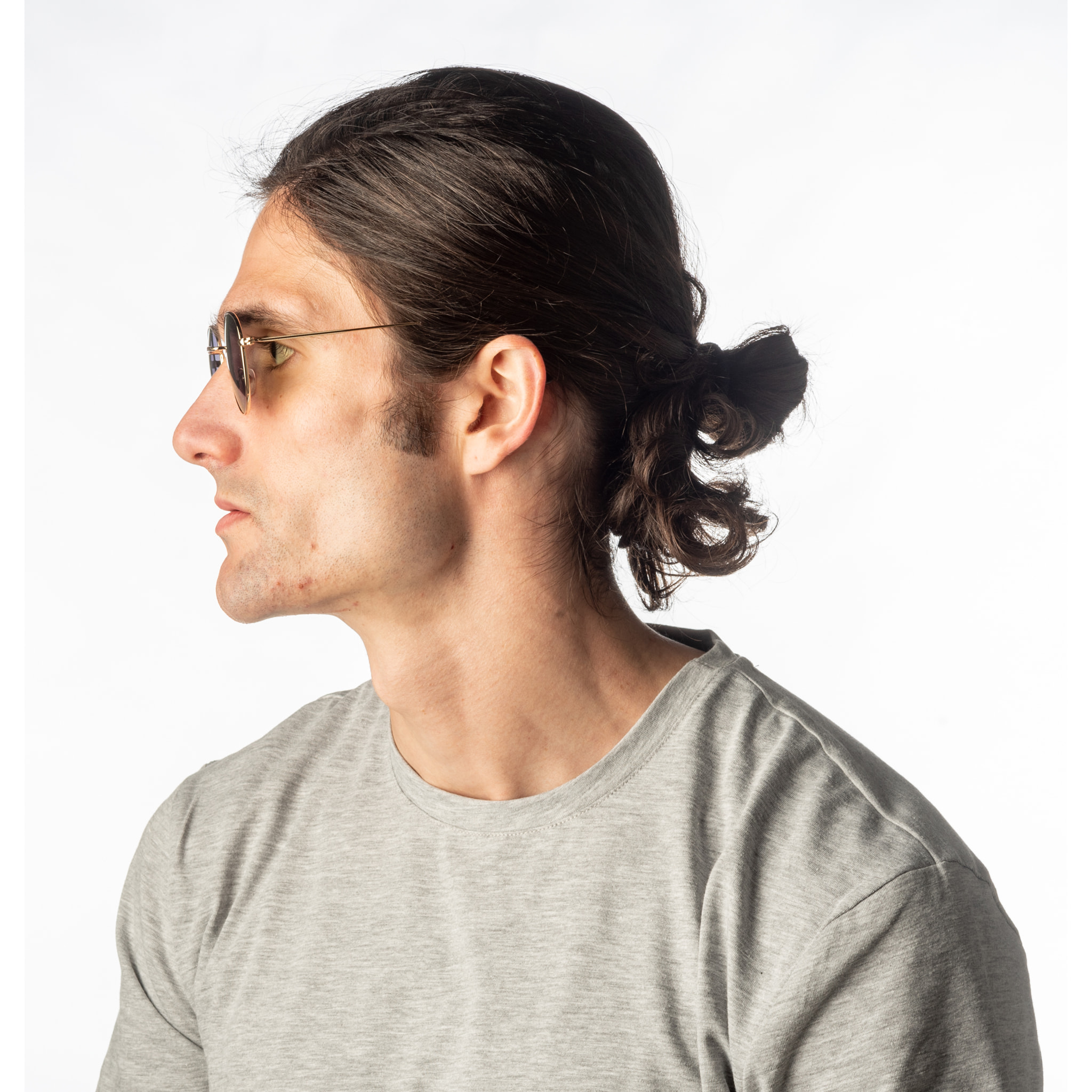 Gafas de sol OCEAN TOKYO - Oro brillante / Revo azul