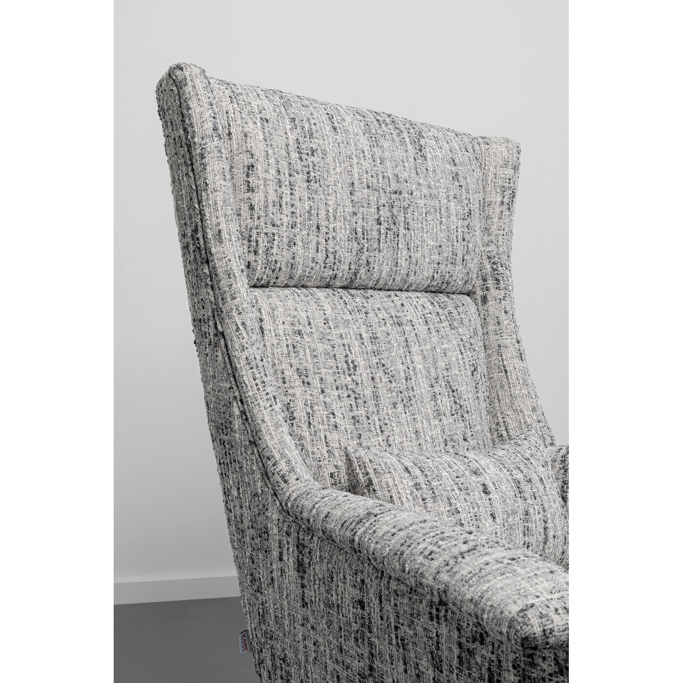 Fauteuil Vegas Forever Melange gris Kare Design