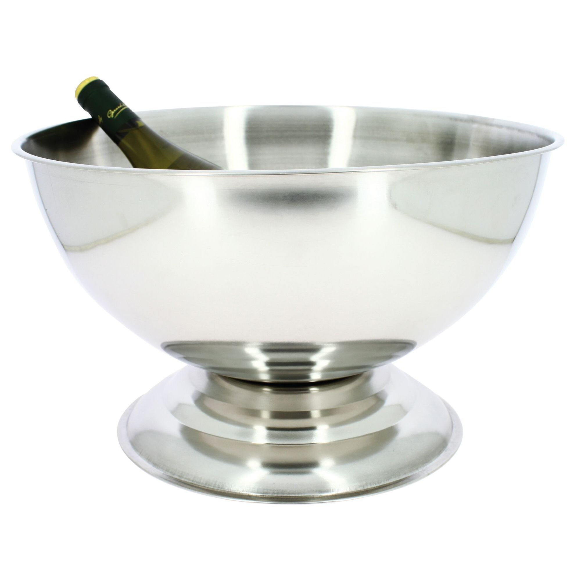 Grand seau à champagne en inox 40cm