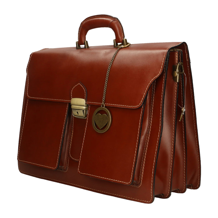 Chicca Borse Portadocumenti Marrone