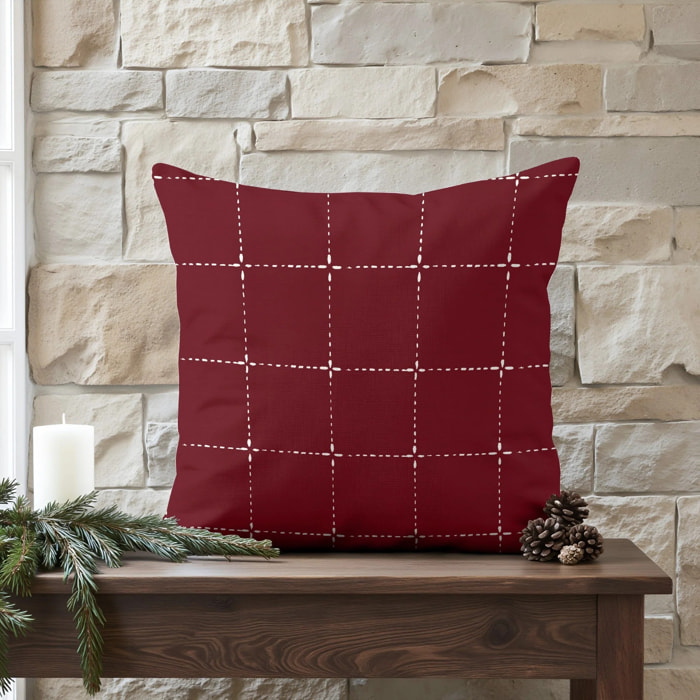 Housse de coussin 100% algodón Cascabel 8 A 50x50 cm