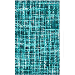 Tappeto bagno CRAZY TIFFANY in microfibra misto cotone, morbido antiscivolo lavabile in lavatrice, tappetino lavabo sanitari bagno